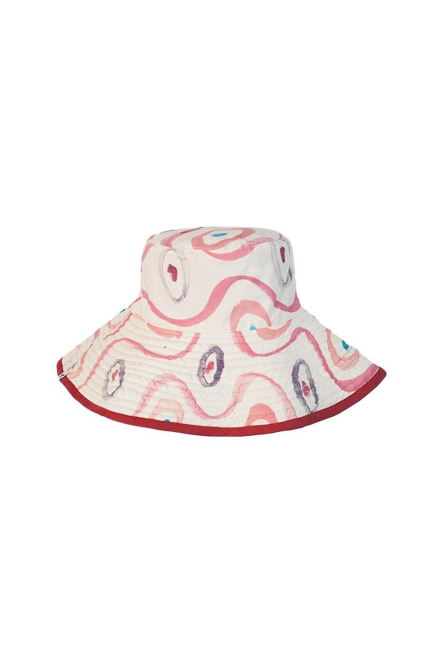 Women Fella | Romualda Baboomba Gran Bucket Red Swirl